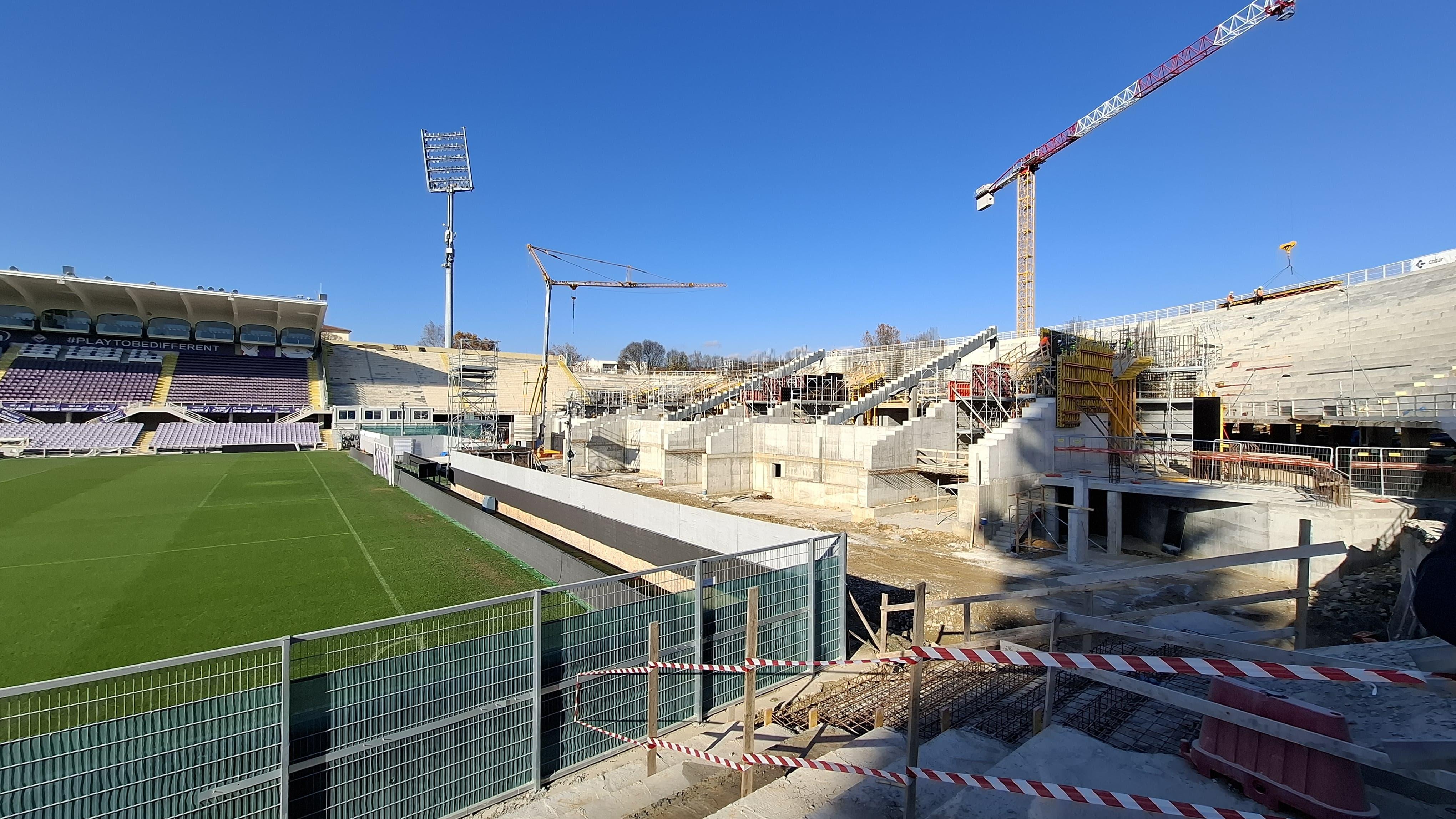 CorFio - Franchi, ieri sopralluogo delle commissioni consiliari Urbanistica e Sport