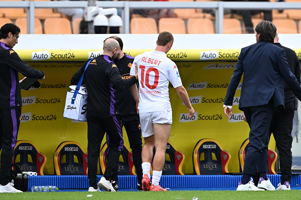 Calvario Gud: 820’ giocati su 3090’ della Fiorentina. Out per il 74% della stagione viola