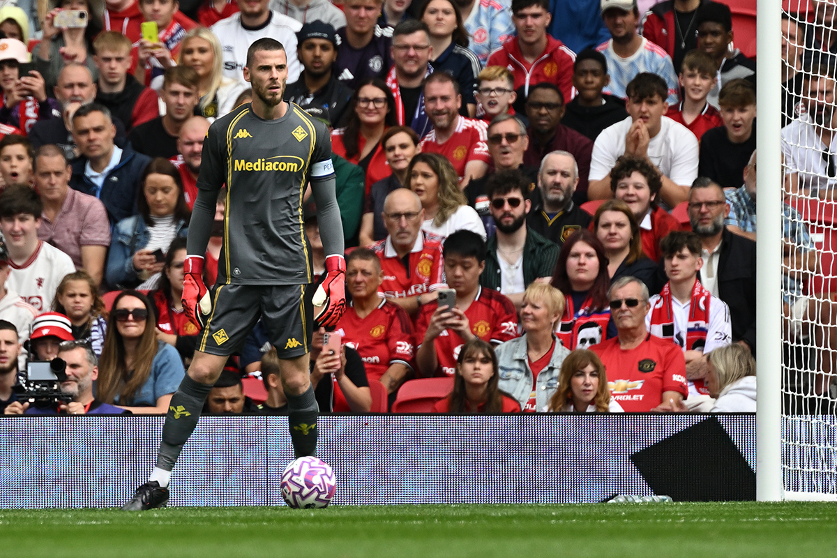 DeGea, il suo ritorno a Old Trafford con la Fiorentina celebrato anche dai canali della Uefa