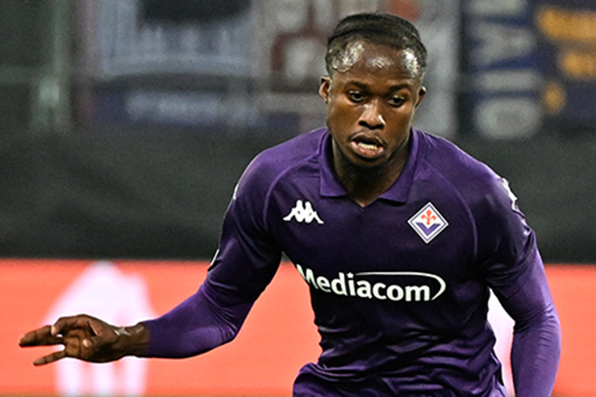Kouame, la Fiorentina lo vedrà tornare infortunato in estate