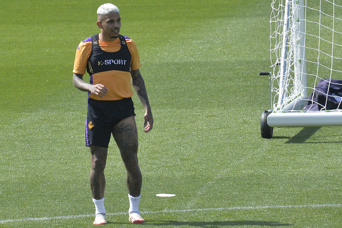 Dodo torna a correre sul campo. Il brasiliano al lavoro al Viola Park (FOTO)