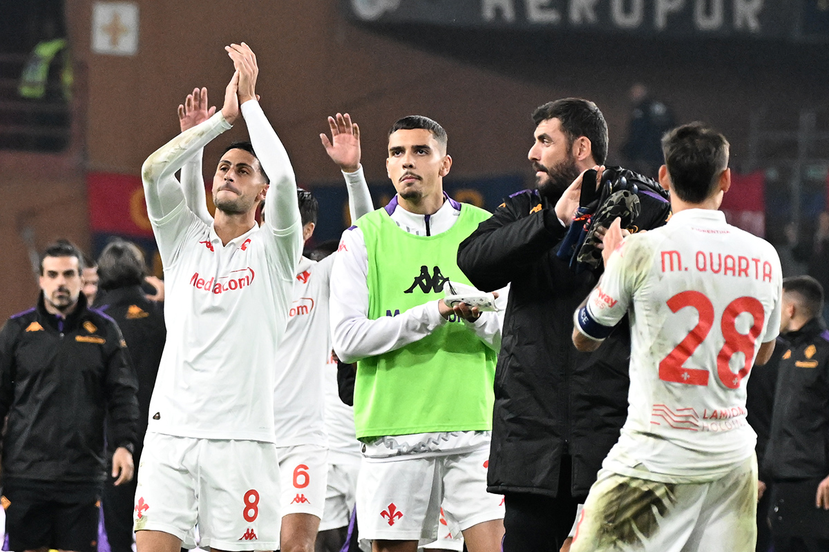Il giro di boa della decima giornata: la Fiorentina vola. Con questa media è da Champions