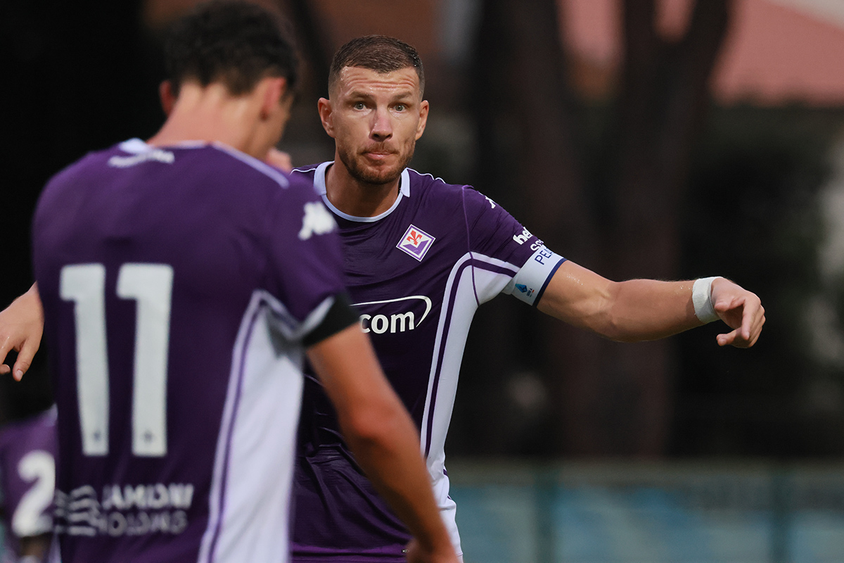 CorSport - Dzeko titolare, gol e portafortuna. Verso le 1000 partite in carriera