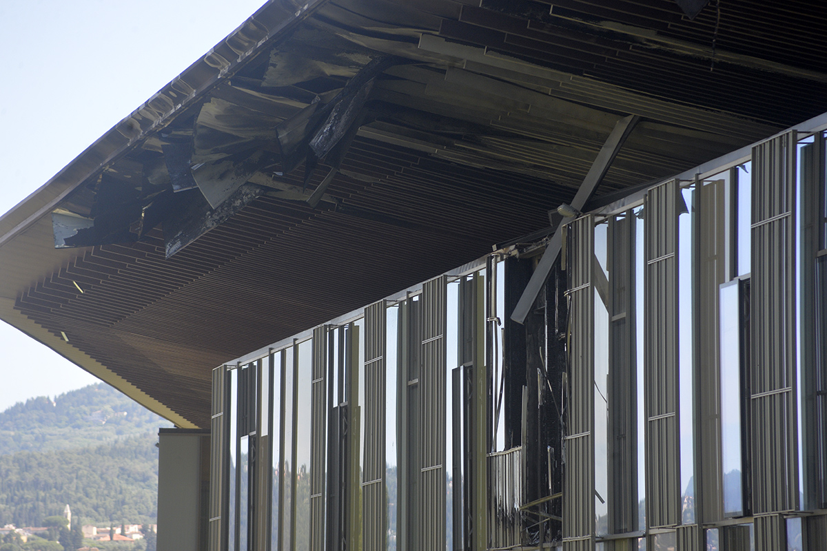 Viola Park, dopo l'incendio la Fiorentina accelera. Fine lavori entro agosto