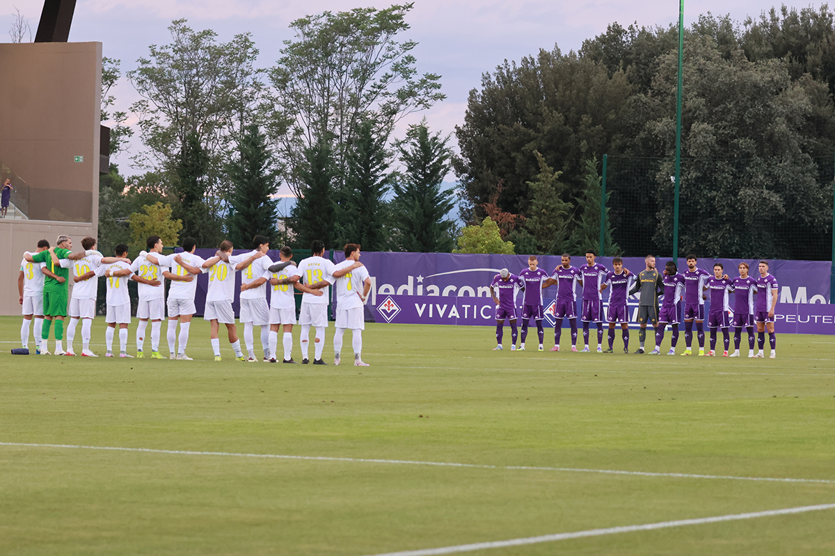 Carrarese: in beneficenza per il Meyer le maglie indossate nella gara con la Fiorentina