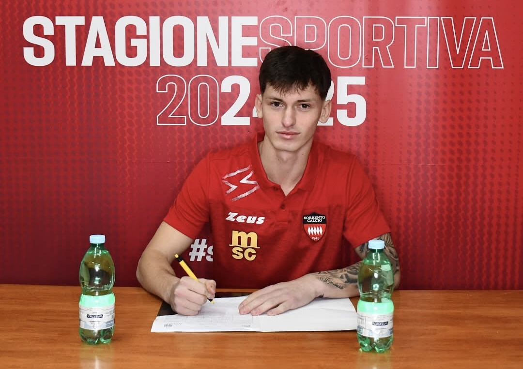 Sorrento, ufficiale l’arrivo di Biagetti dalla Fiorentina