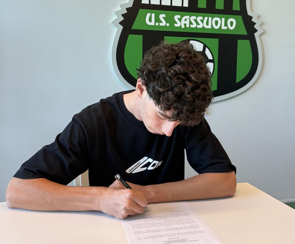 Il giovane attaccante Pagliuso firma con il Sassuolo