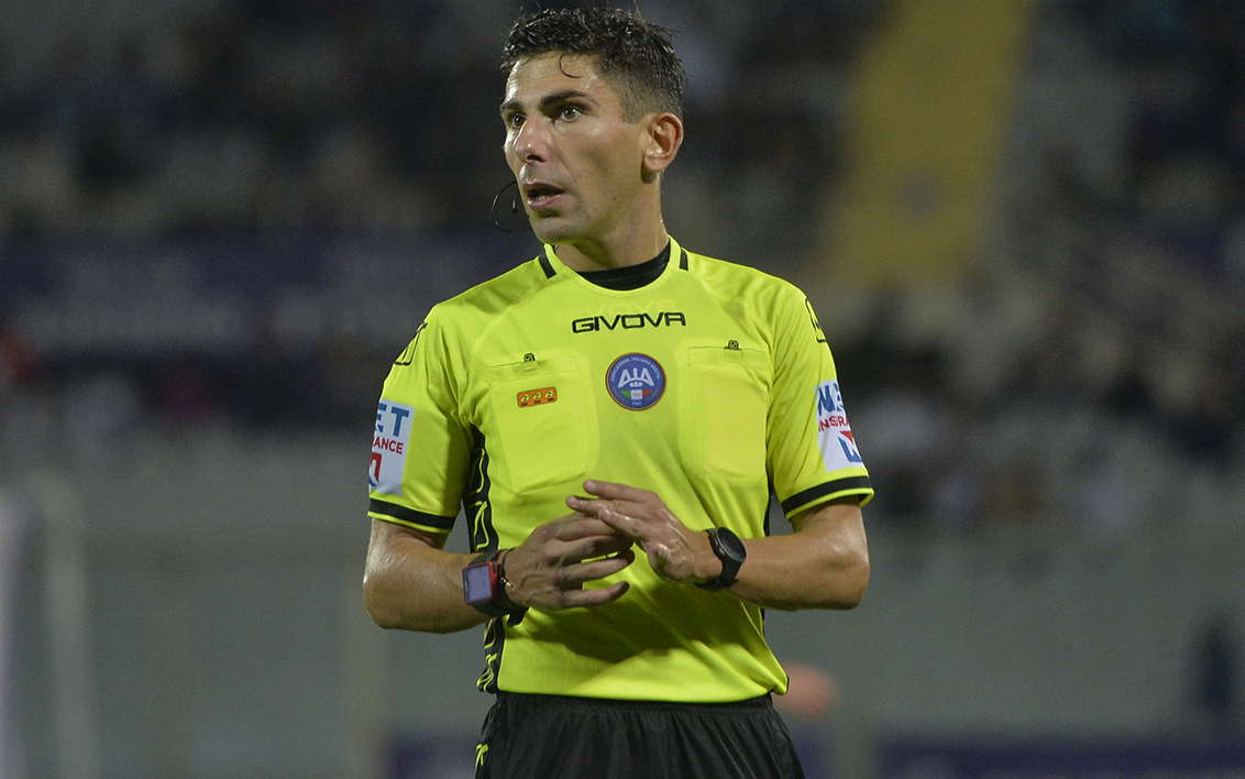 Dionisi, i precedenti: 1 sola vittoria dei viola su 5 partite arbitrate