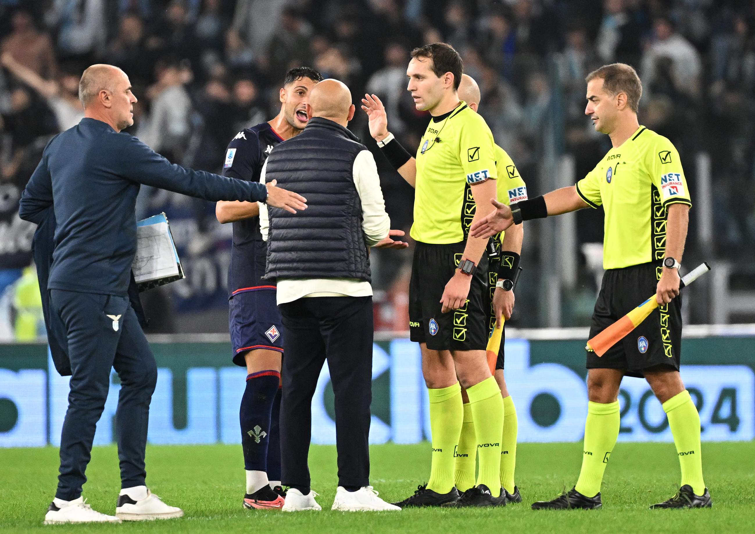 Marcenaro e il precedente dello scorso anno tra Fiorentina e Lazio: decise il rigore di Milenkovic