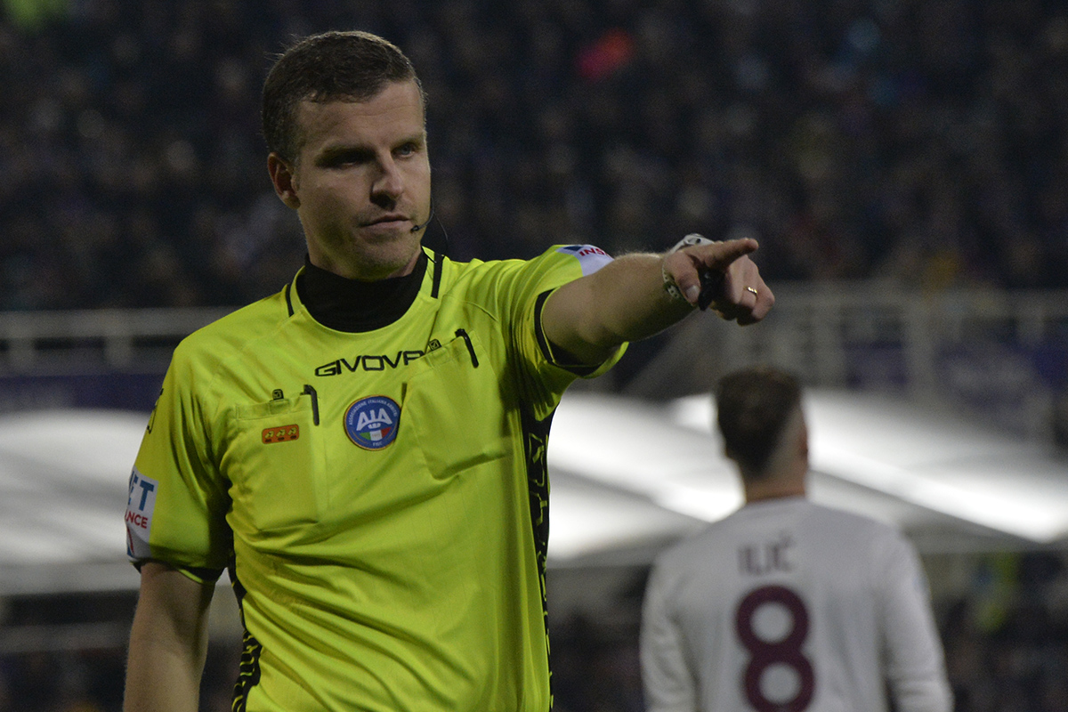 A Bergamo arbitra La Penna: bilancio in equilibrio, ma ultimi due incroci negativi