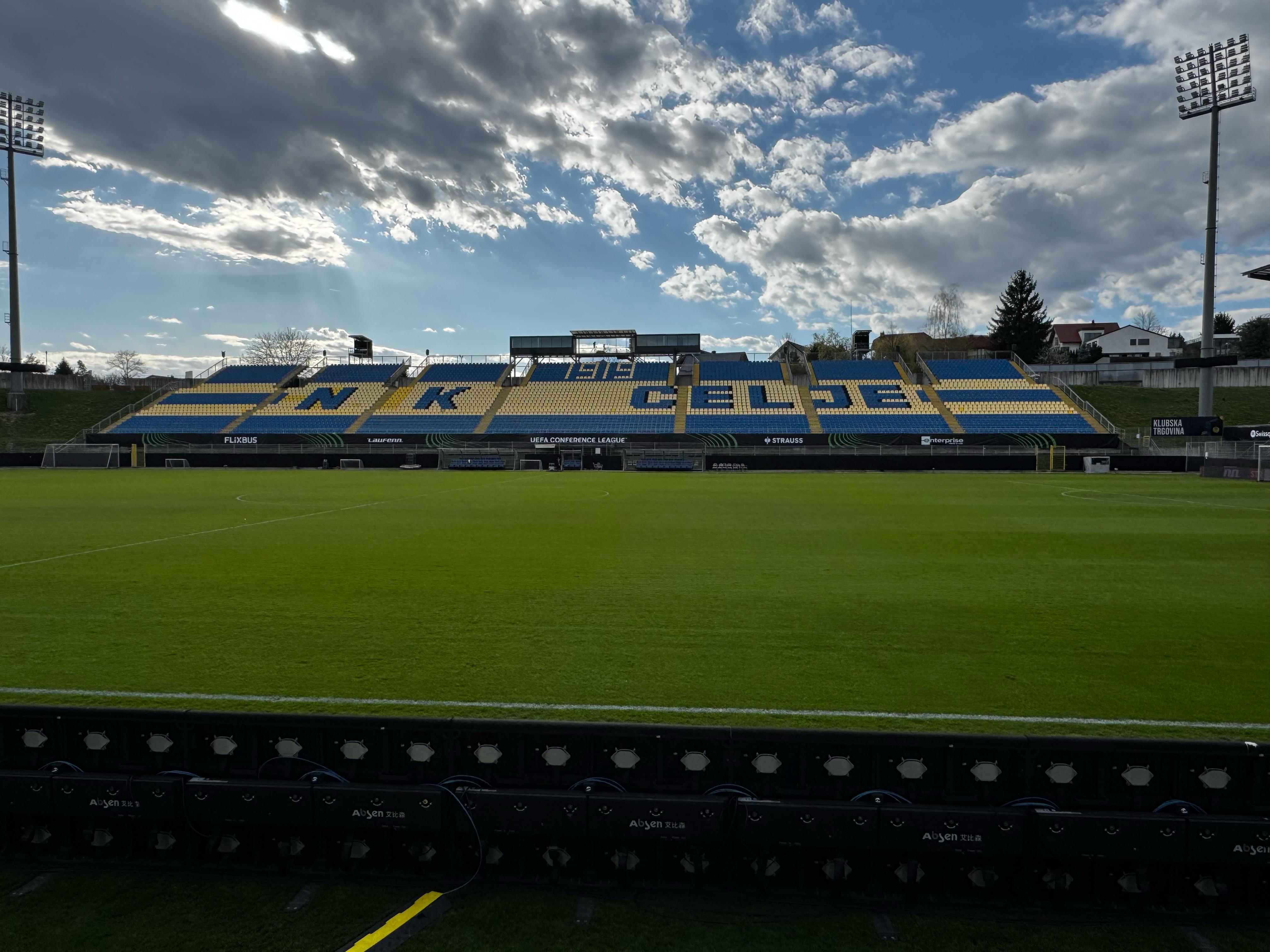 Da Celje: ecco Stadio Z’dezele dove giocherà la Fiorentina (VIDEO/FOTO VI.IT)