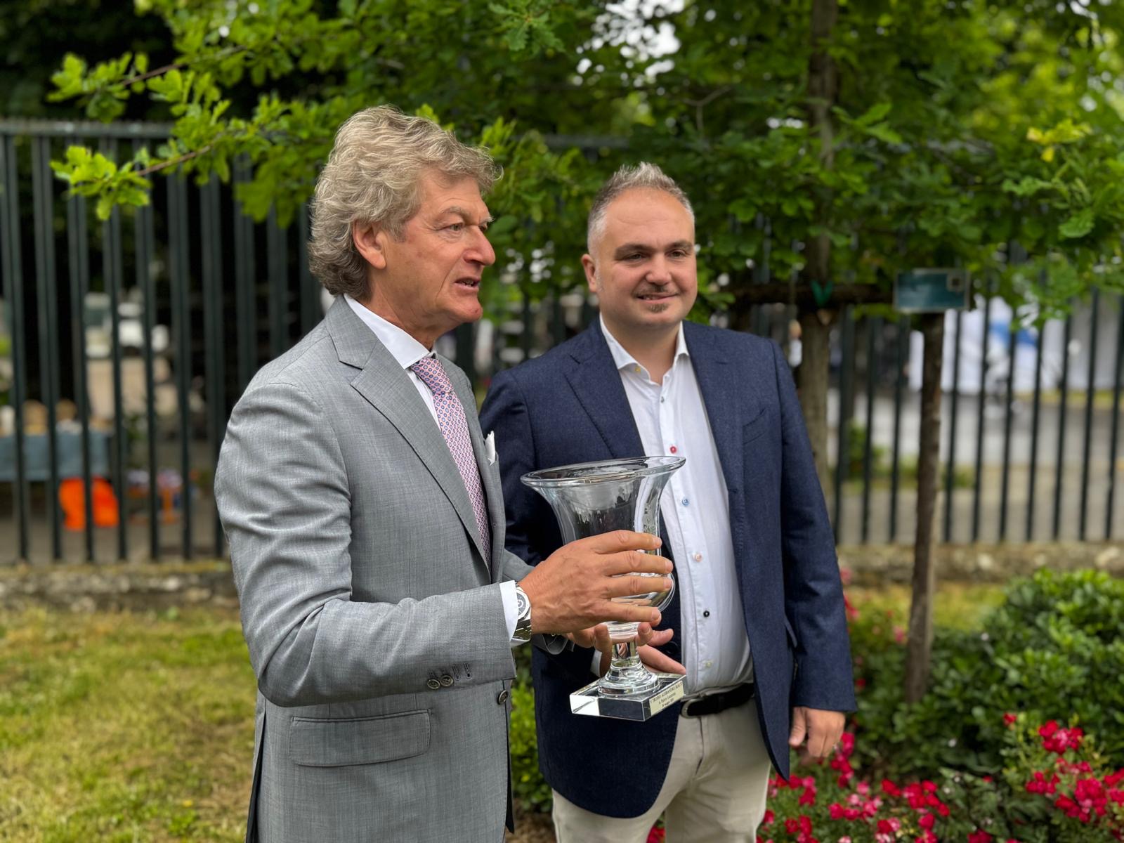 Premio Rialti: consegnato il premio a Pietro Lazzerini (FOTO VI.IT)