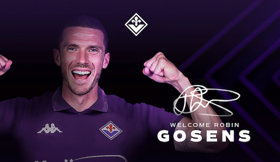 UFFICIALE - Robin Gosens è un nuovo giocatore della Fiorentina. Depositato il contratto