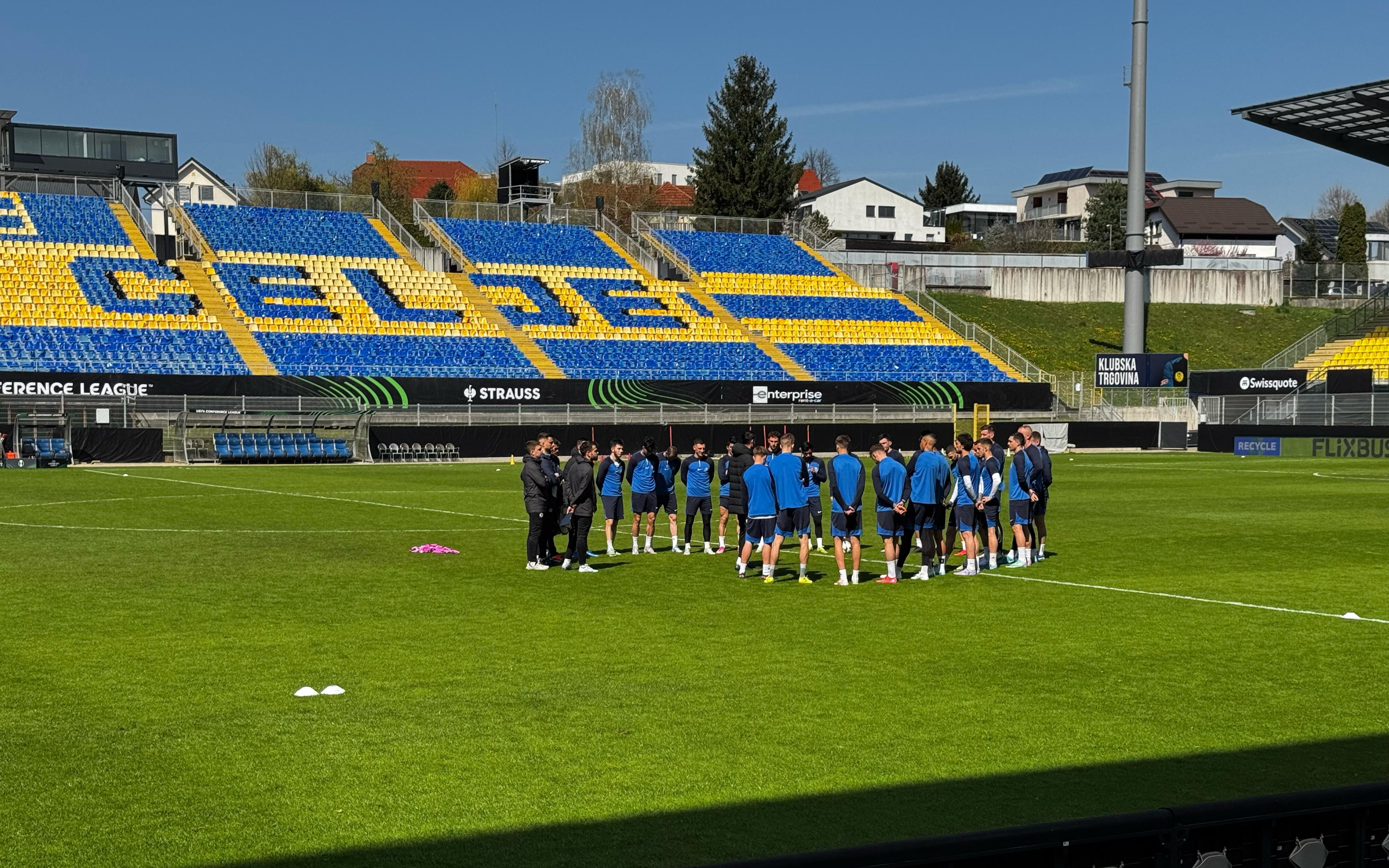 Le ultime dalla rifinitura del Celje in Slovenia