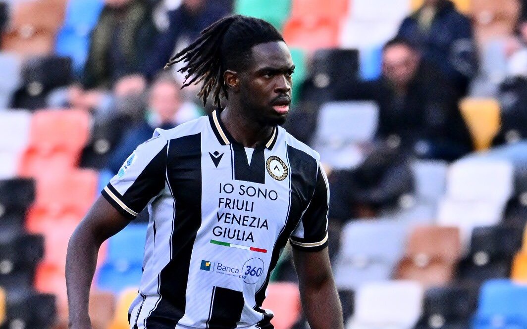 Udinese, il difensore Solet indagato per violenza sessuale