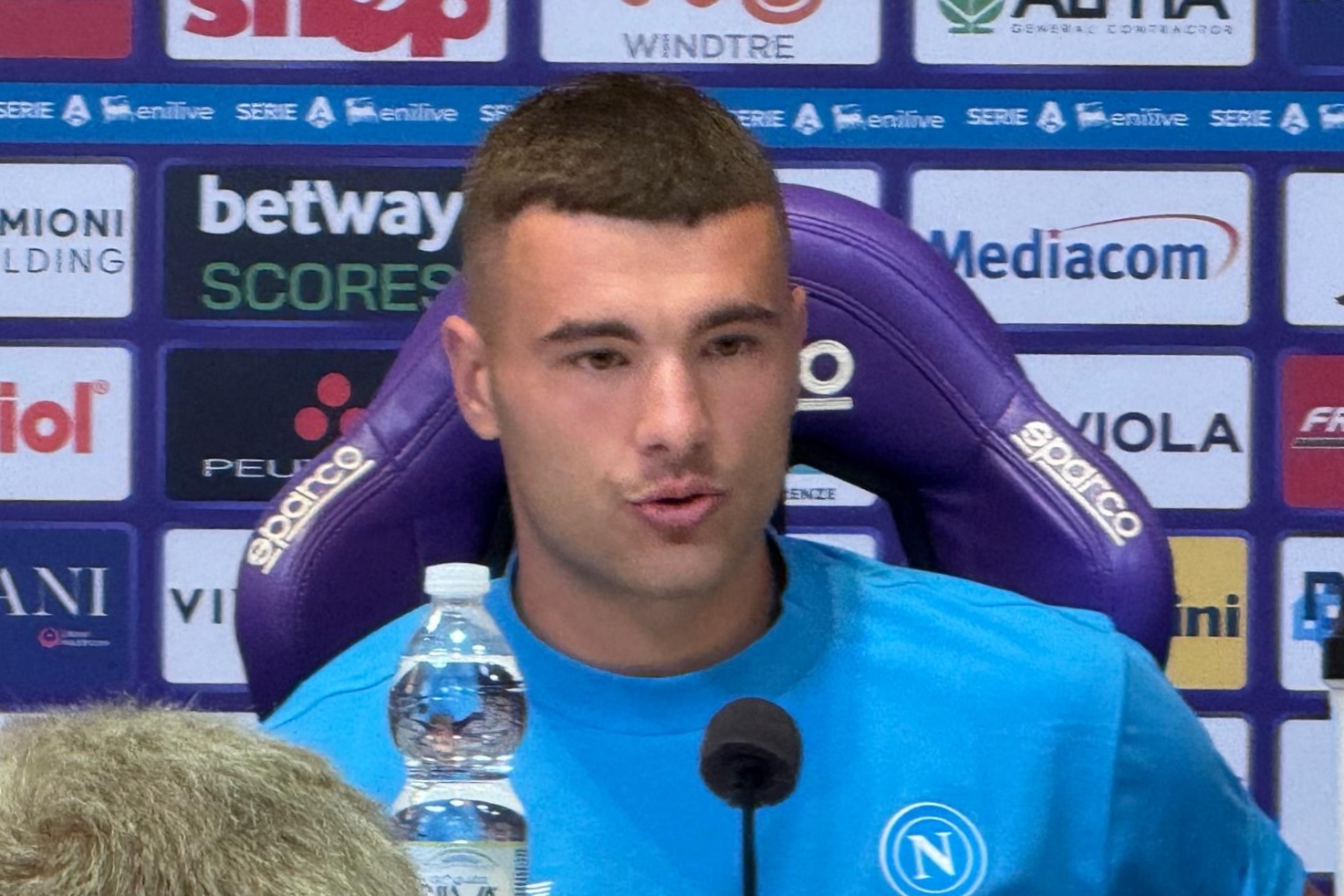 Buongiorno (sala stampa): "Nel finale ci siamo abbassati e abbiamo rischiato, ma bravi a resistere"