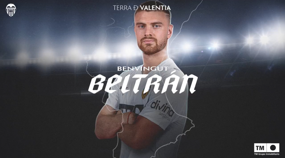 Ufficiale la cessione di Beltran al Valencia