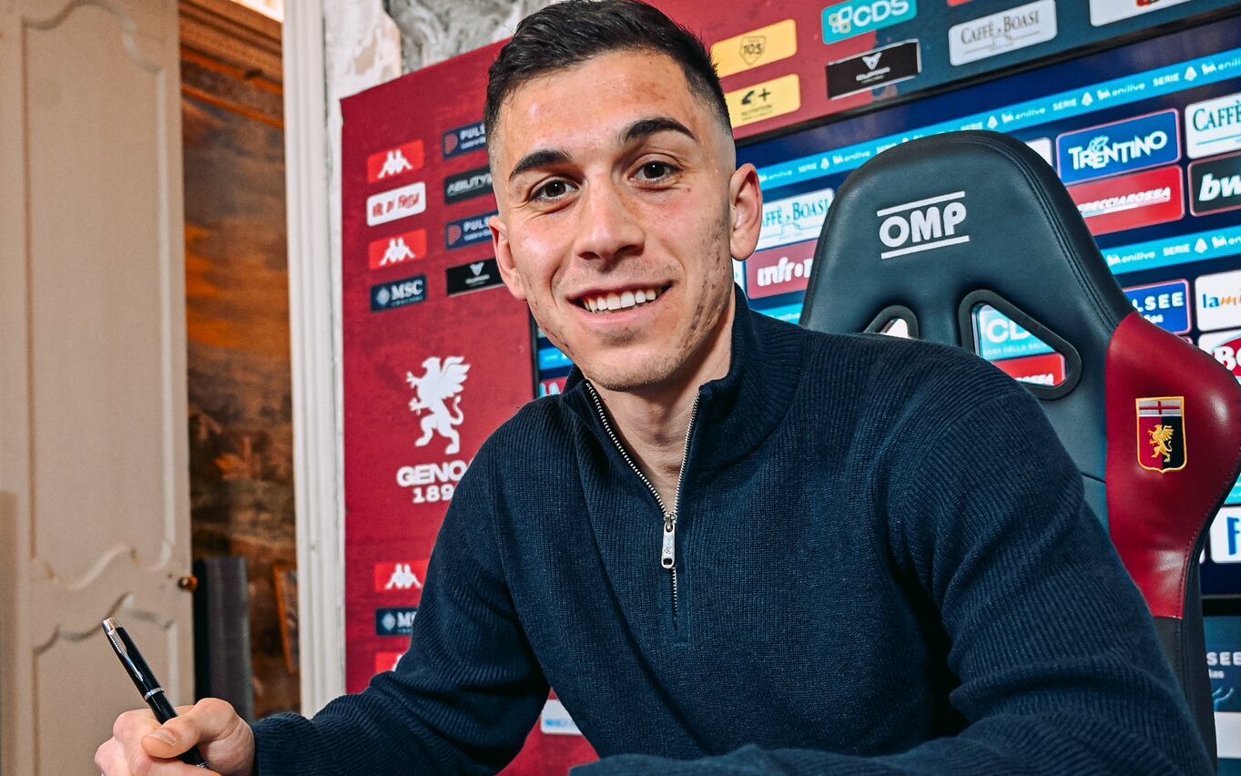 Genoa, Masini: "Mi voleva la Fiorentina, ma ho scelto di giocare col Grifone"