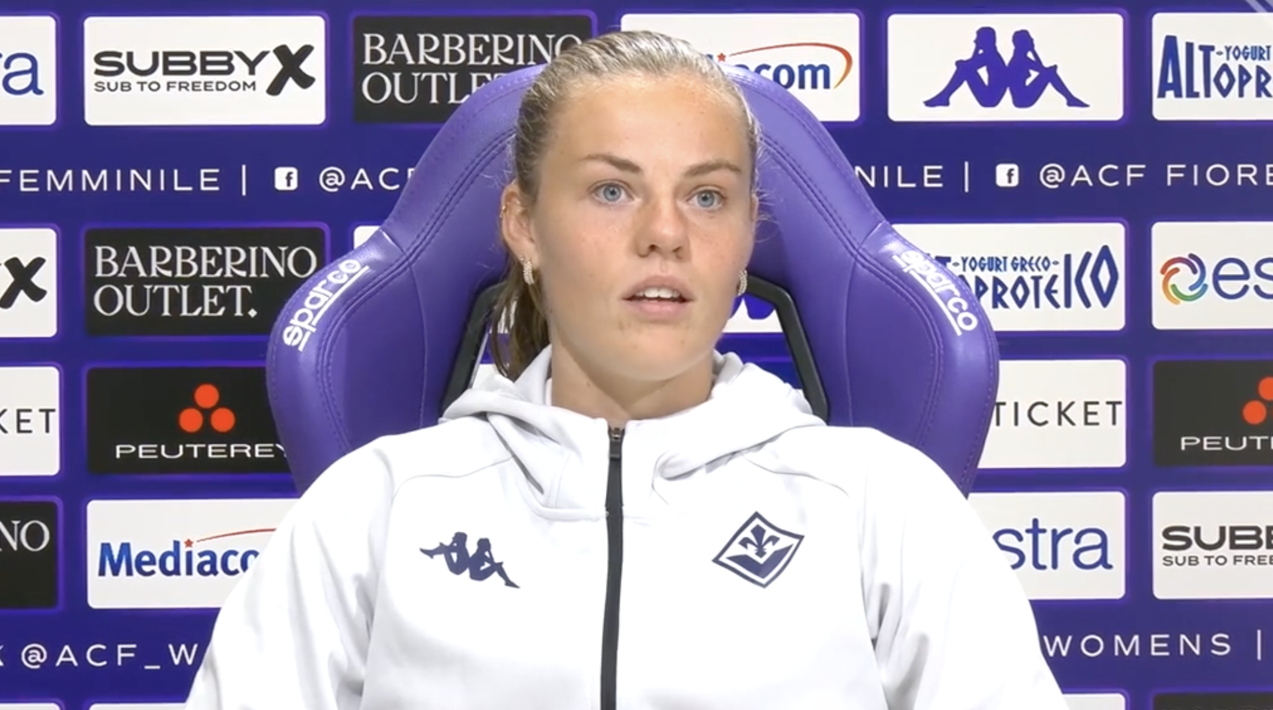 Femminile, Faerge: "Siamo pronte per dare battaglia al Genoa, cercheremo di segnare più reti possibili"