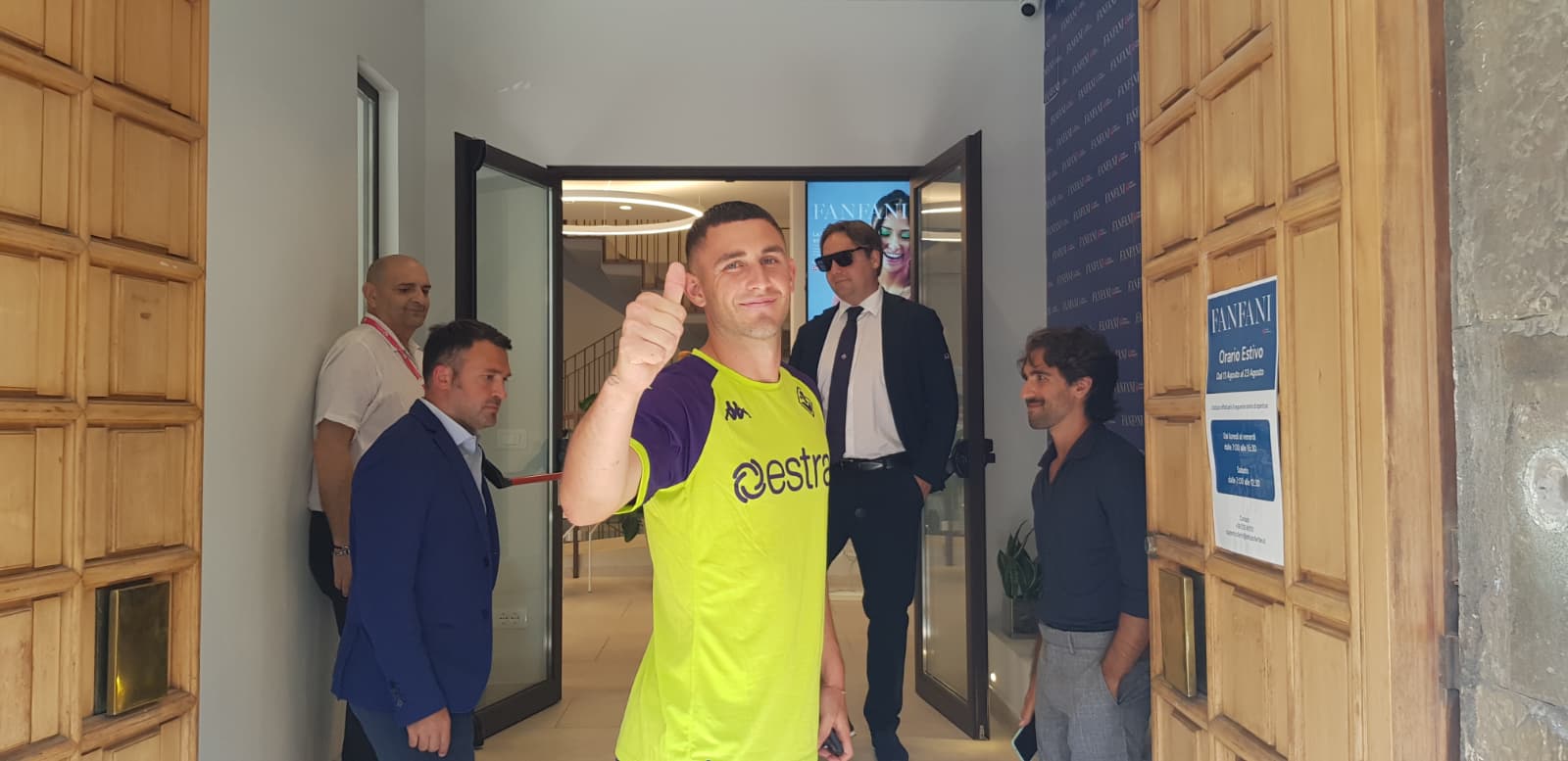 Piccoli è a Firenze! Visite mediche per il centravanti (VIDEO VI.IT)