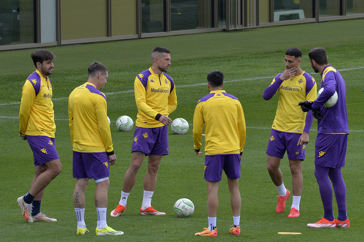 Conference League, Fiorentina in partenza per il Belgio (VIDEO VI.IT)