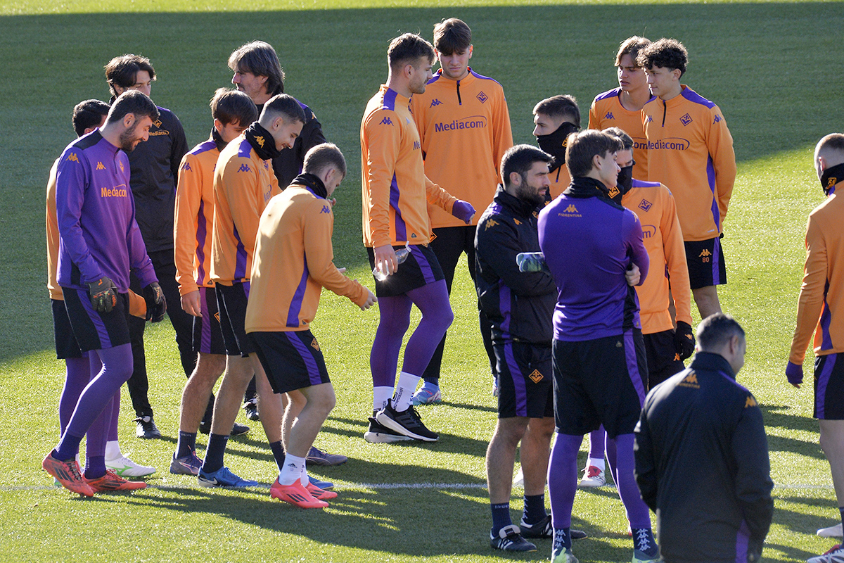 Fiorentina, il programma di oggi: squadra subito in campo verso l'Inter