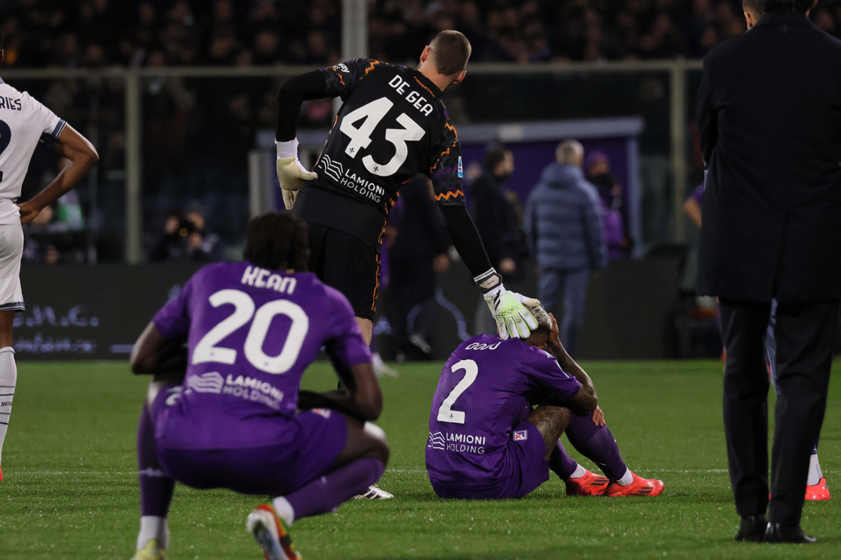 Cataldi e il primo aiuto provvidenziale, le lacrime di Colpani. Poi tutti stretti intorno ad Edo