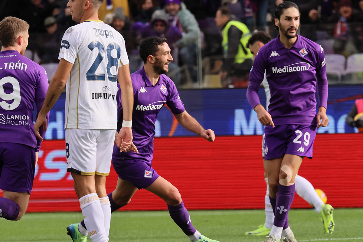 Cagliari-Fiorentina a confronto: 19 punti su 30 fatti in casa dai sardi, 19 su 53 fuori dai viola