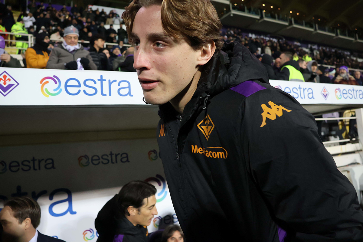 Anche Bove a spingere i viola. Oggi sarà in tribuna allo Stadium