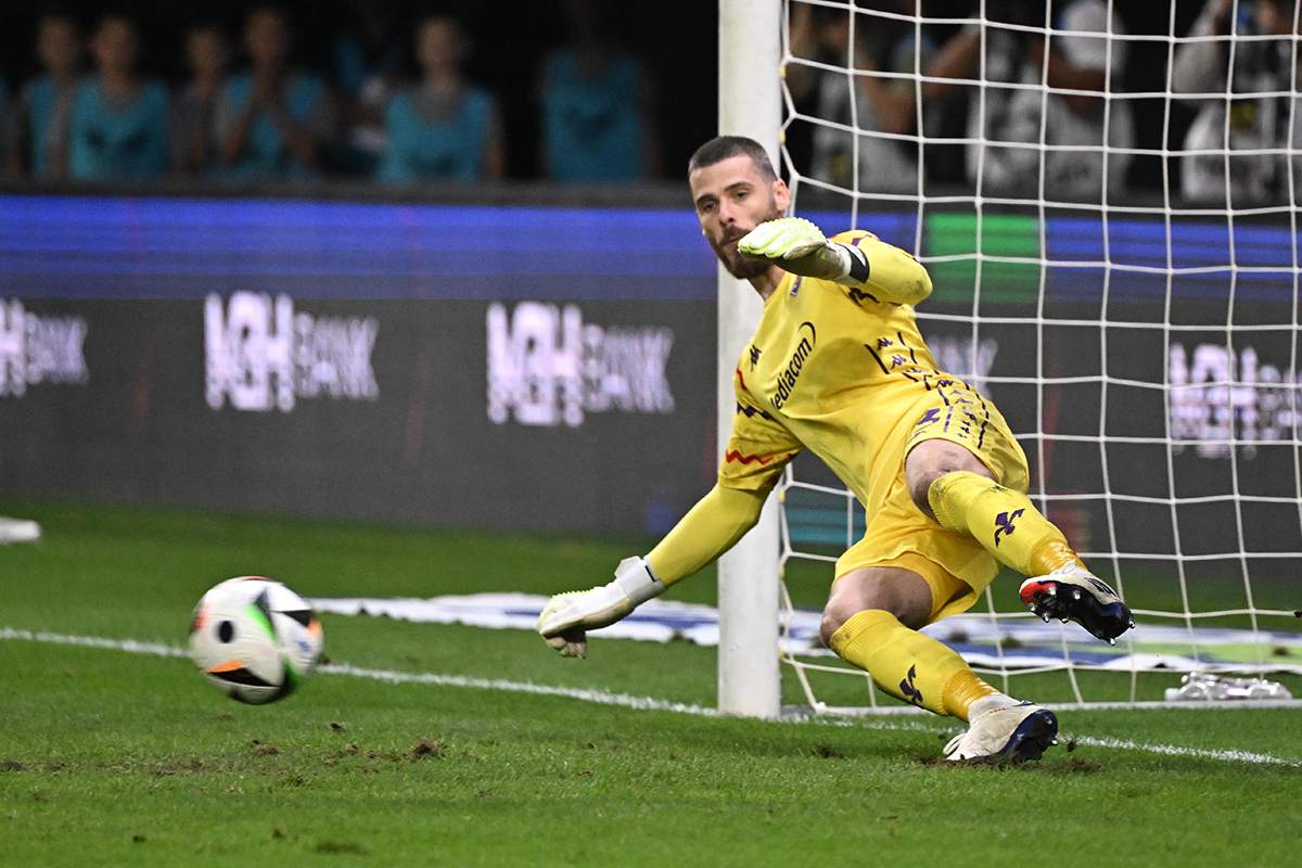 Fiorentina nelle mani di De Gea: lo spagnolo si conferma super