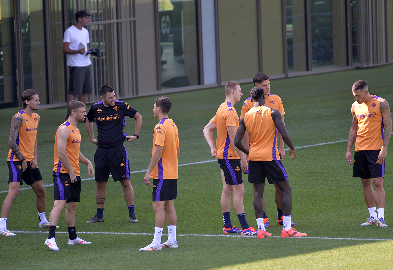 Programma di oggi: squadra in campo in vista del San Gallo