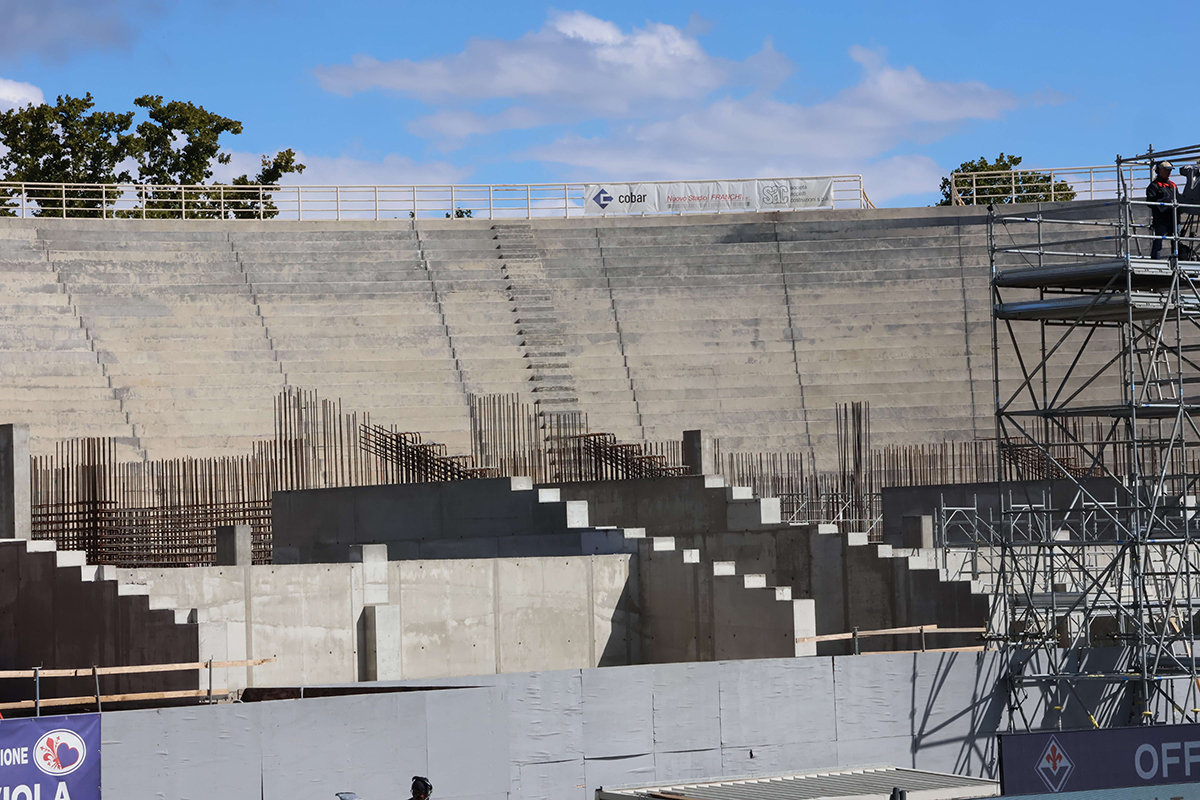 Franchi, parla l'ingenere capo: "Cantiere troppo stretto. Ma si può recuperare"