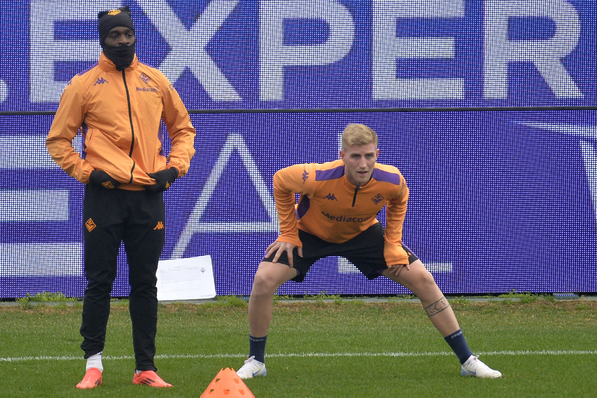 Le immagini dell'allenamento a porte aperte della Fiorentina nella fotogallery di LaViola.it