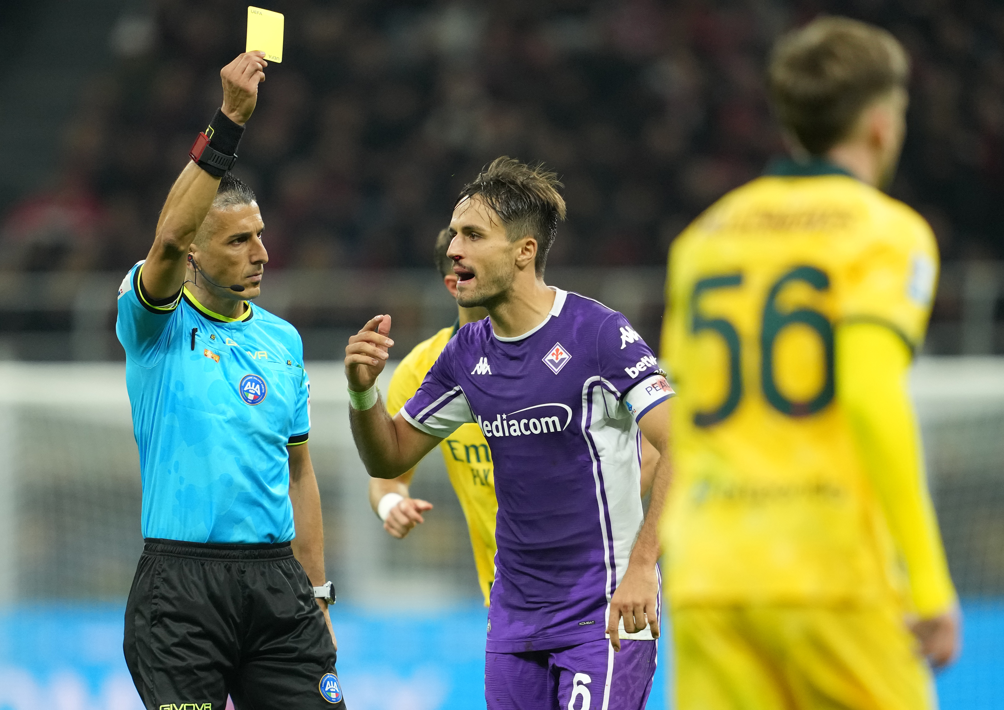 CdS – Rocchi: “Non è rigore e non è da VAR”. Stop per Marinelli e Abisso