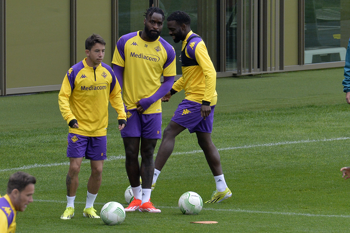 Viola Park, rifinitura verso il Brugge. Bonaventura e Nzola a parte (FOTO-VIDEO VI.IT)