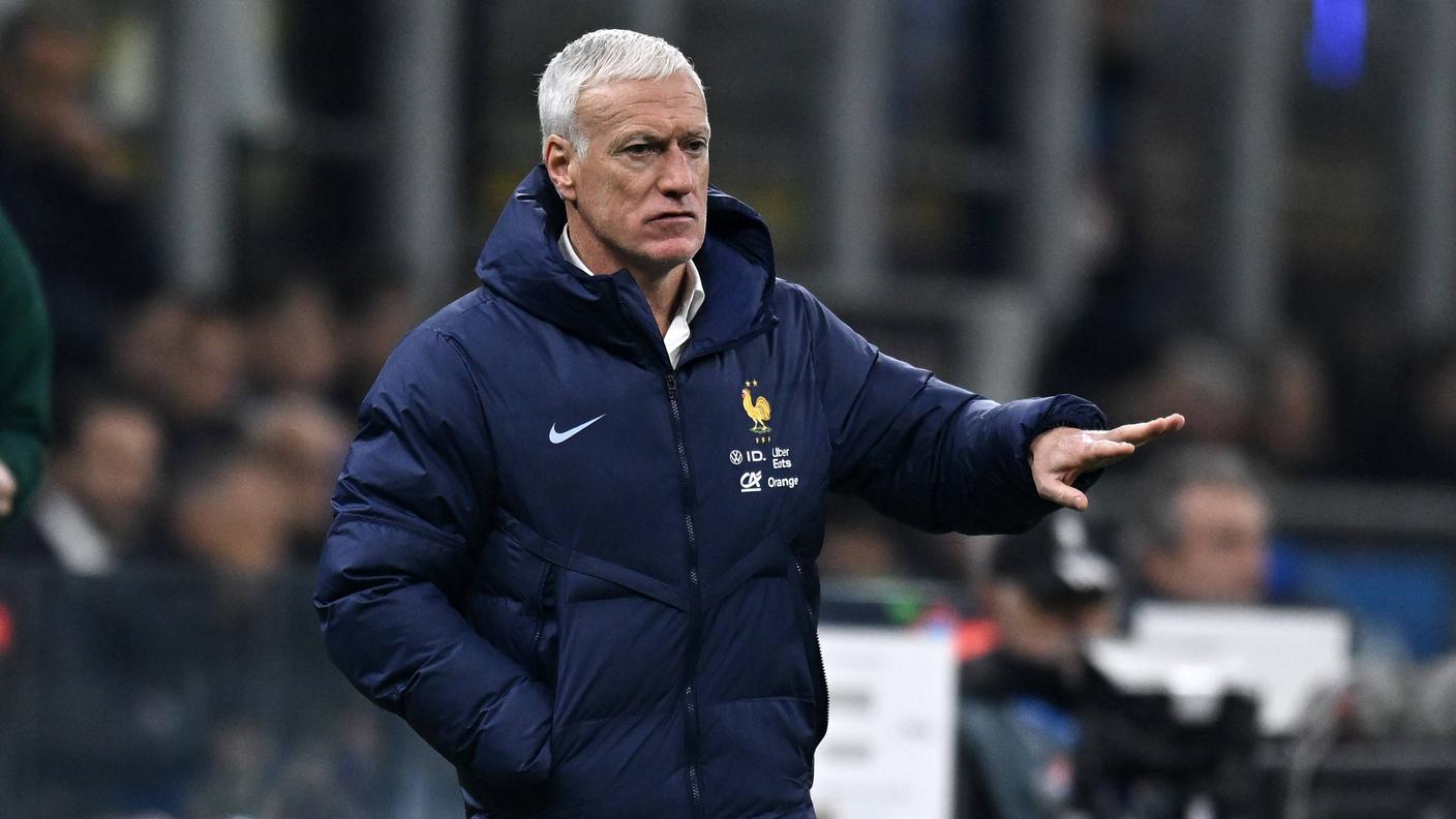 Francia, il ct Deschamps annuncia l'addio dal 2026
