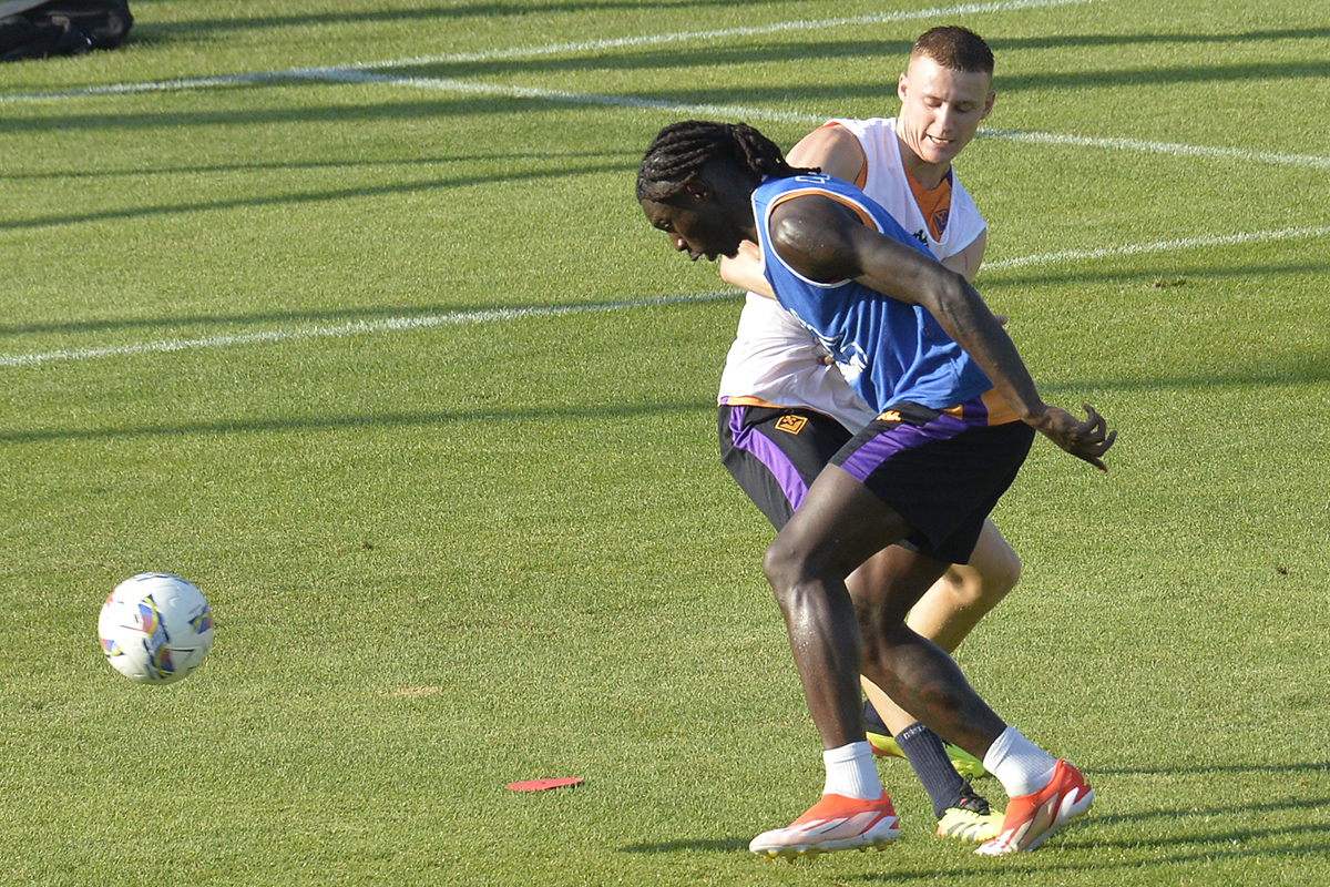 Dal Viola Park: Kean e Cataldi in gruppo