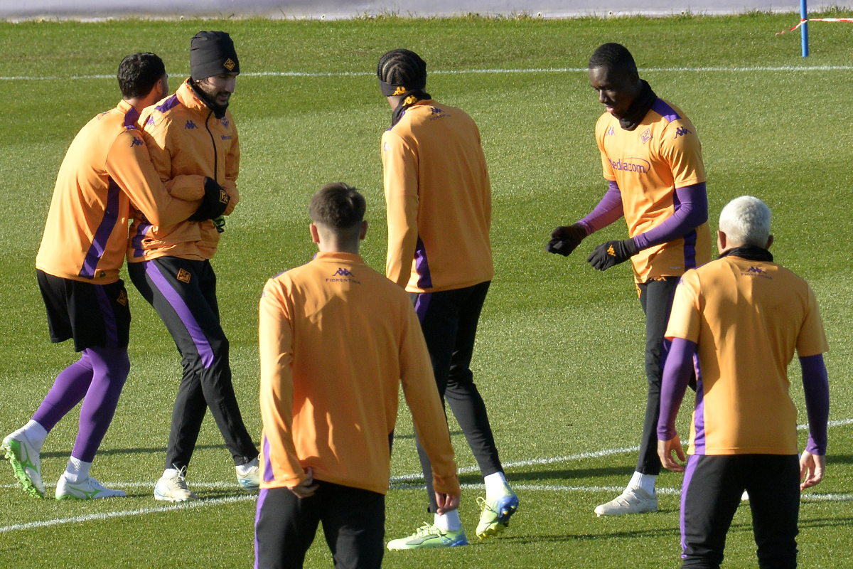 Fiorentina, il programma di oggi