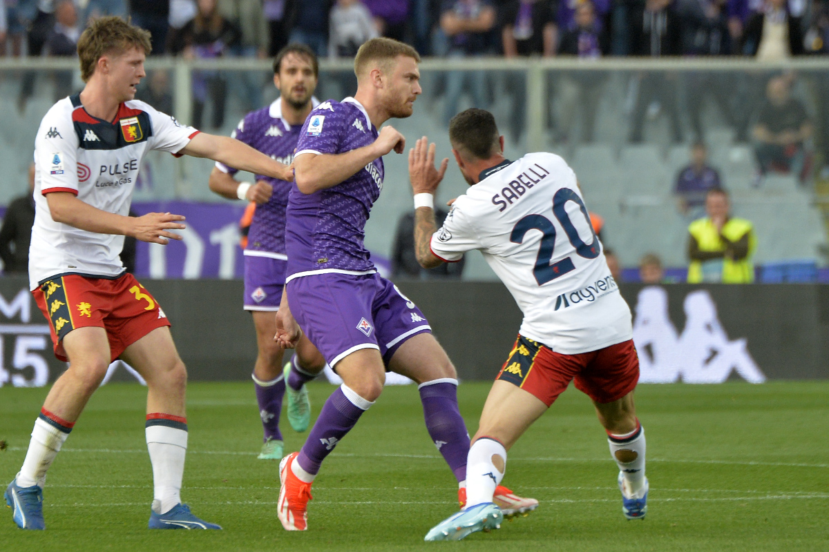 Genoa-Fiorentina, il confronto: viola col doppio di capacità realizzativa. Gila male davanti e dietro