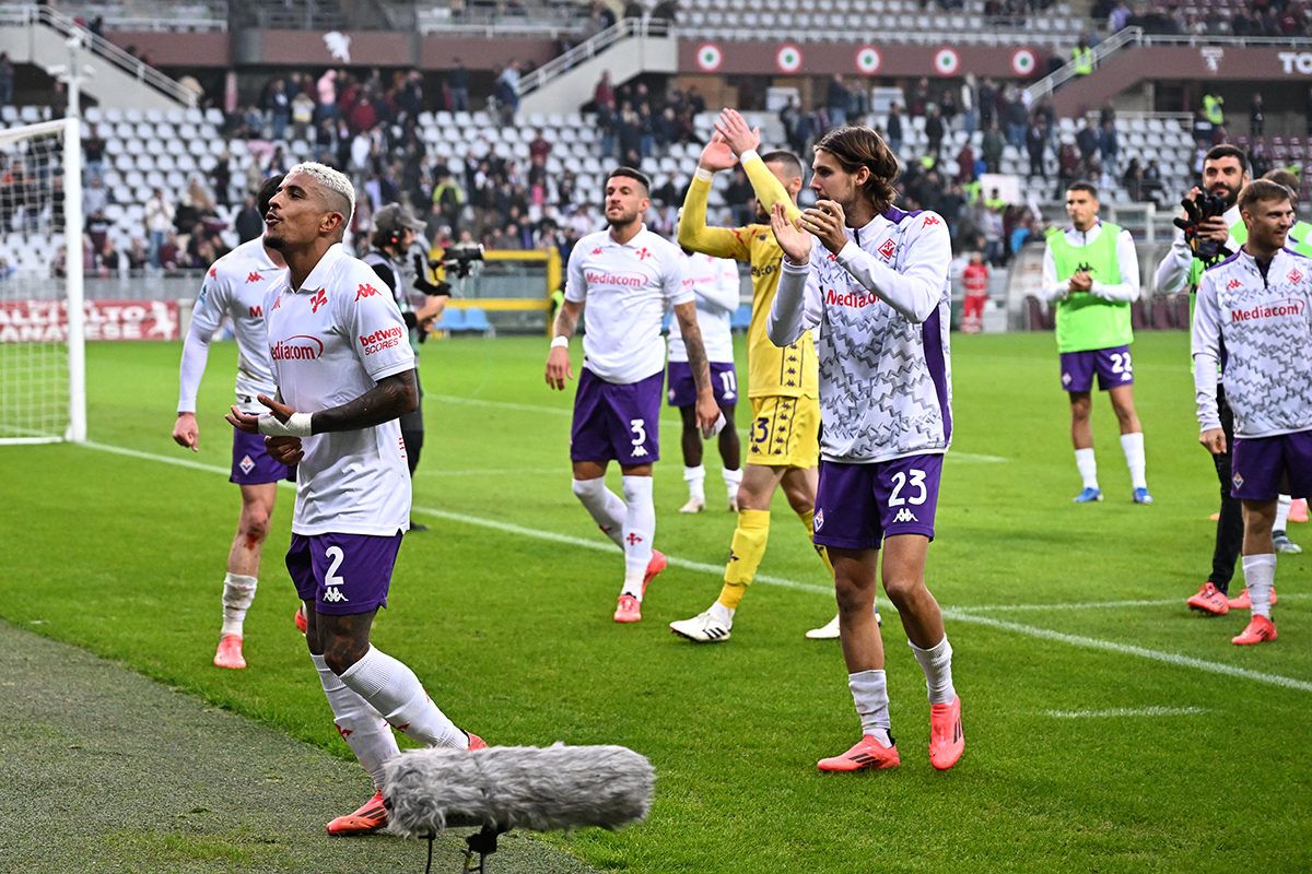 La Fiorentina ha 5 punti in più dell'anno scorso. Mai così in alto dal 2015