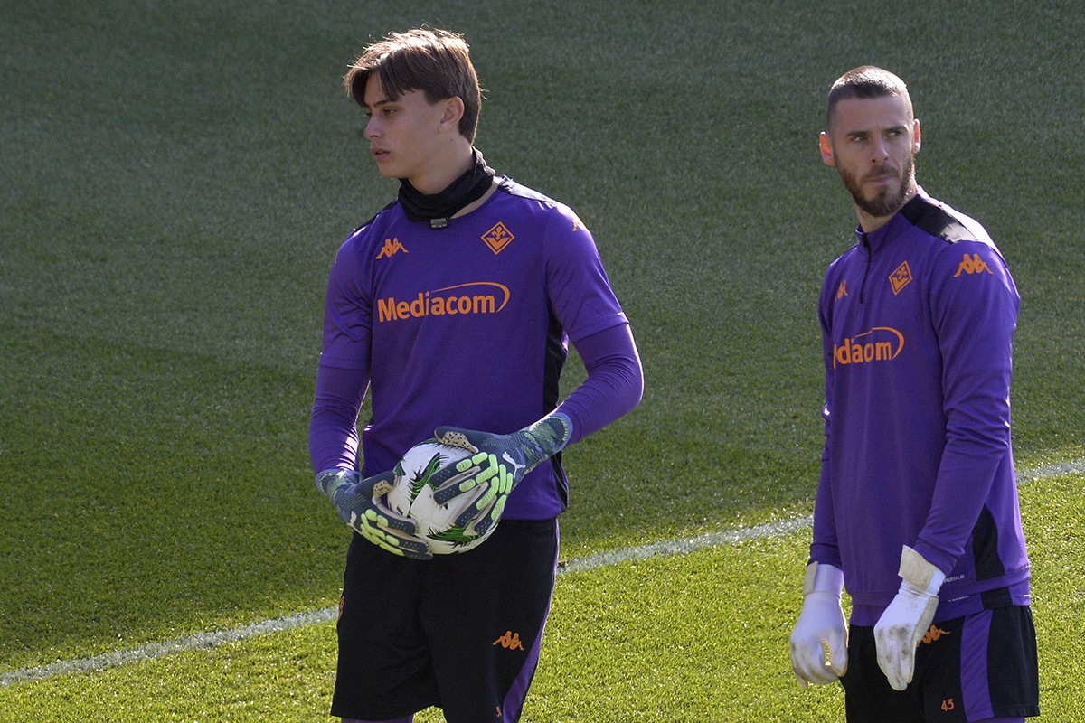 De Gea su Martinelli: "Davvero forte, sarà il portiere viola dei prossimi anni"