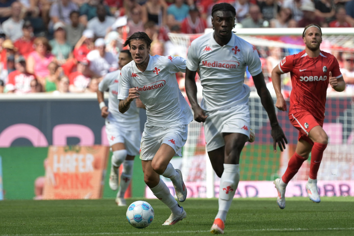 Le immagini di Friburgo-Fiorentina nella fotogallery di LaViola.it