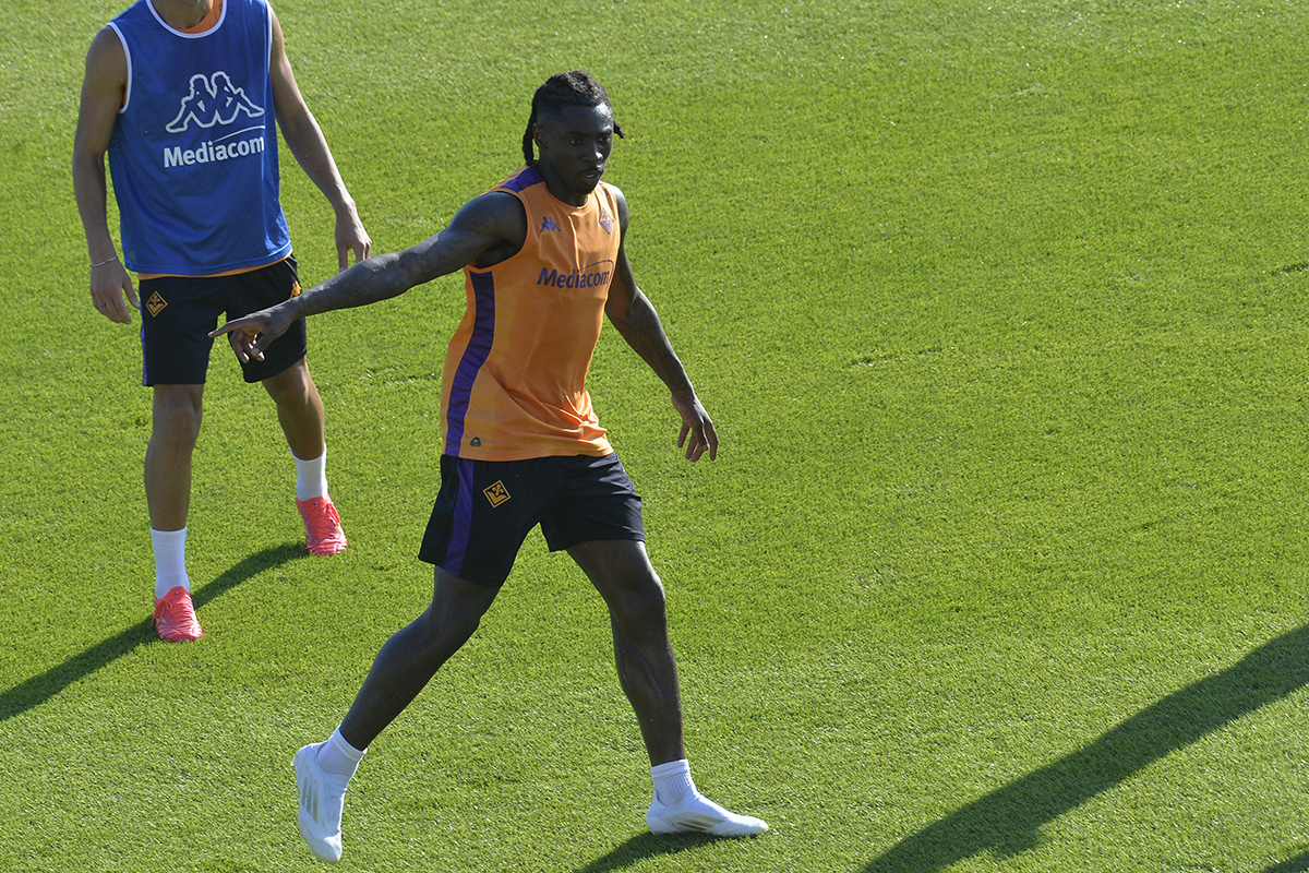 Le immagini della prima giornata di allenamento a porte aperte al Viola Park