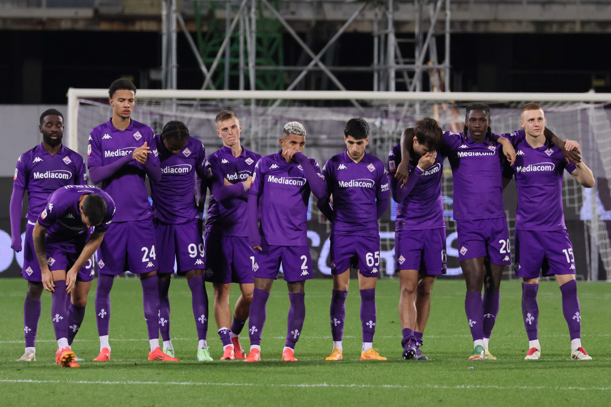 Tutti per Edo, ma niente festa. La Fiorentina esce subito dalla Coppa Italia