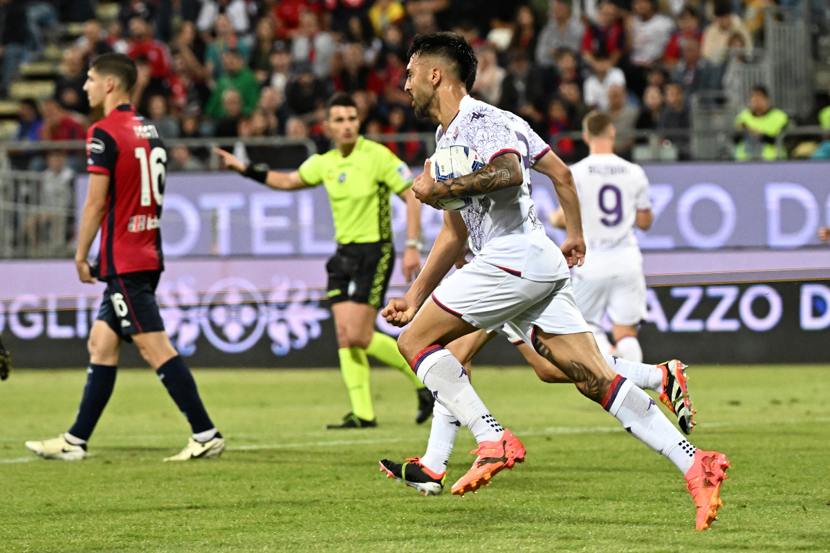 Le immagini di Cagliari-Fiorentina nella fotogallery di LaViola.it