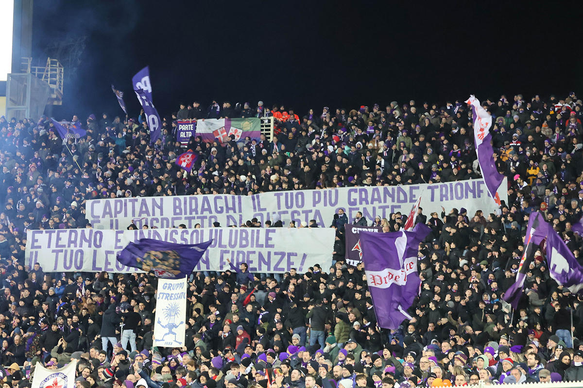 Curva Fiesole: "Capitan Biraghi, eterno e indissolubile legame con Firenze" (FOTO VI.IT)