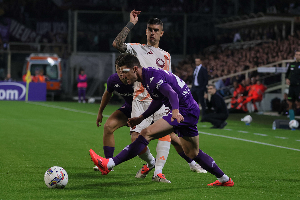 Roma-Fiorentina a confronto: con Ranieri la Roma vola. +1 sui viola in classifica