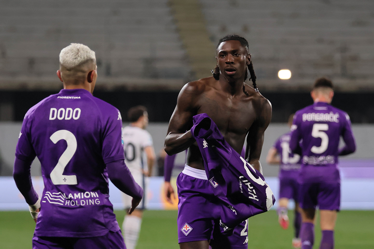 Kean (Sky): "A Torino mi rimpiangono? Sto bene a Firenze e penso a fare bene qui"