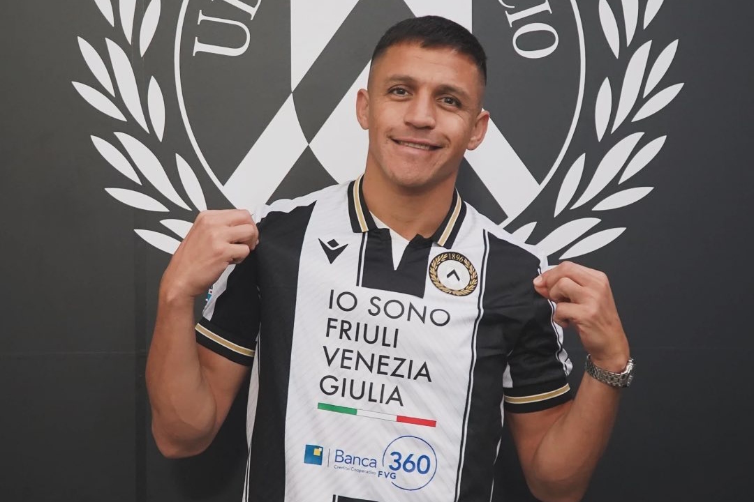 L'Udinese ufficializza il ritorno del 'Niño Maravilla' Alexis Sanchez