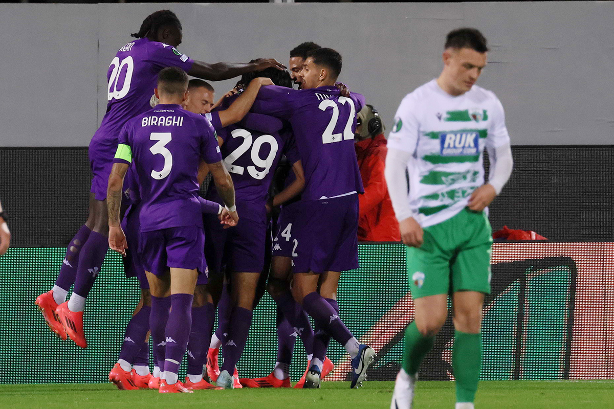 Fiorentina ok a fatica. Coi New Saints arriva la 100esima vittoria Uefa